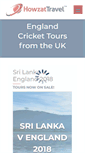 Mobile Screenshot of howzattravel.co.uk